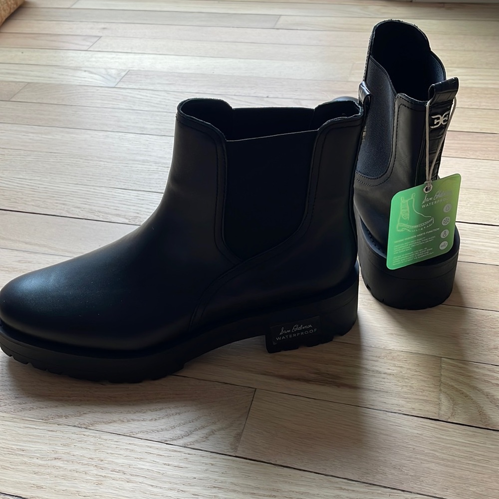 Sam Edelman Waterproof Leather Boots - Never Worn.